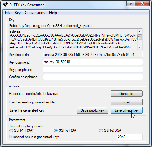 Putty Generate Ssh Public Key